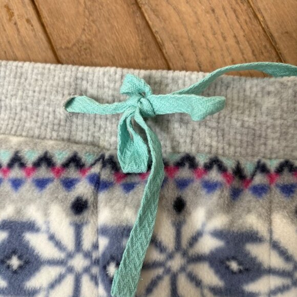 Women's Small Cuddl Duds Honeycomb Fleece Pajama Top & Pajama Pant Set NWT - Picture 4 of 10